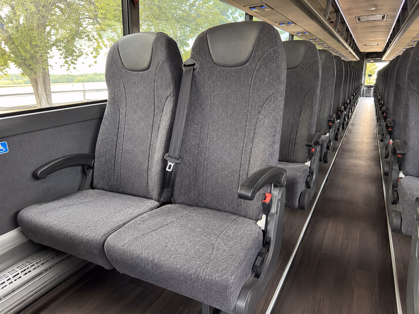 sioux falls charter bus services interior